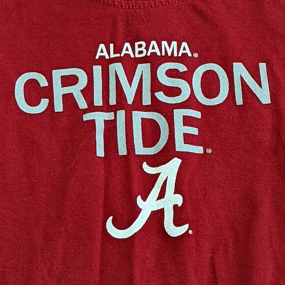 Wes And Willy Alabama Crimson Tide Red Baby Onesie - Picture 2 of 5